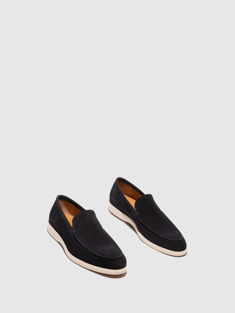 Foreva Navy Snaffle Loafers