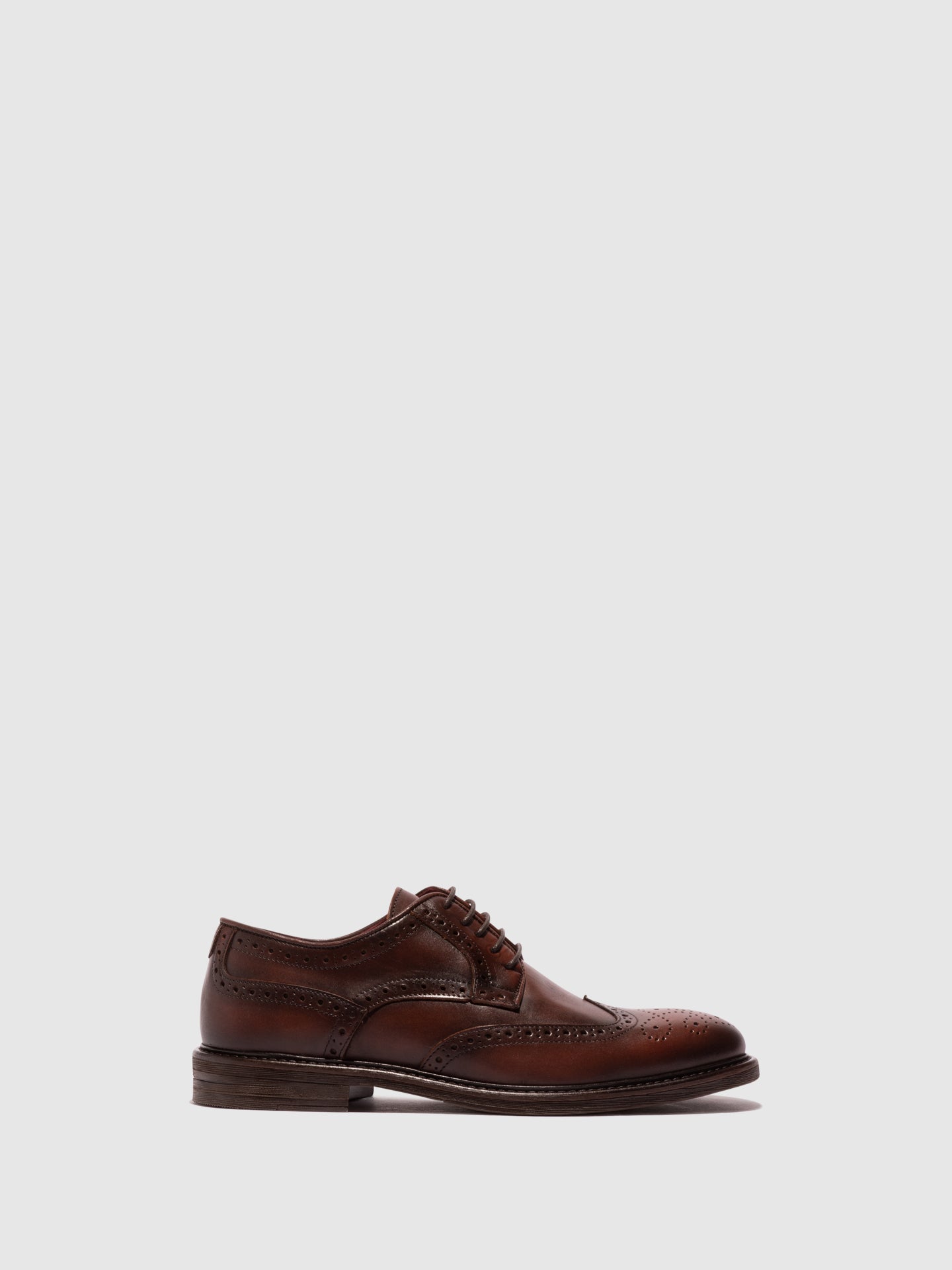 Boldano Brown Lace-up Shoes