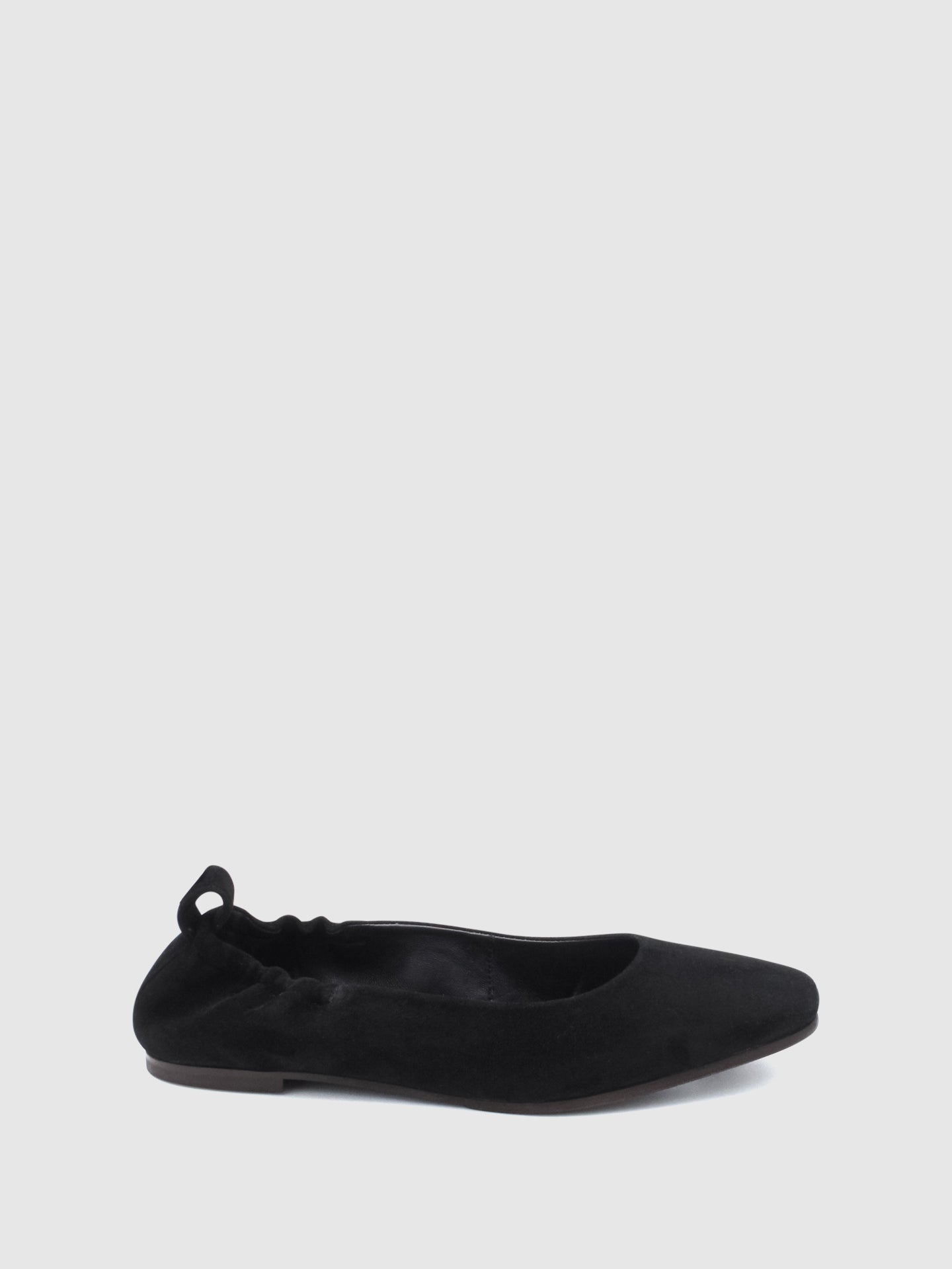JJ Heitor Black Classic Ballerinas