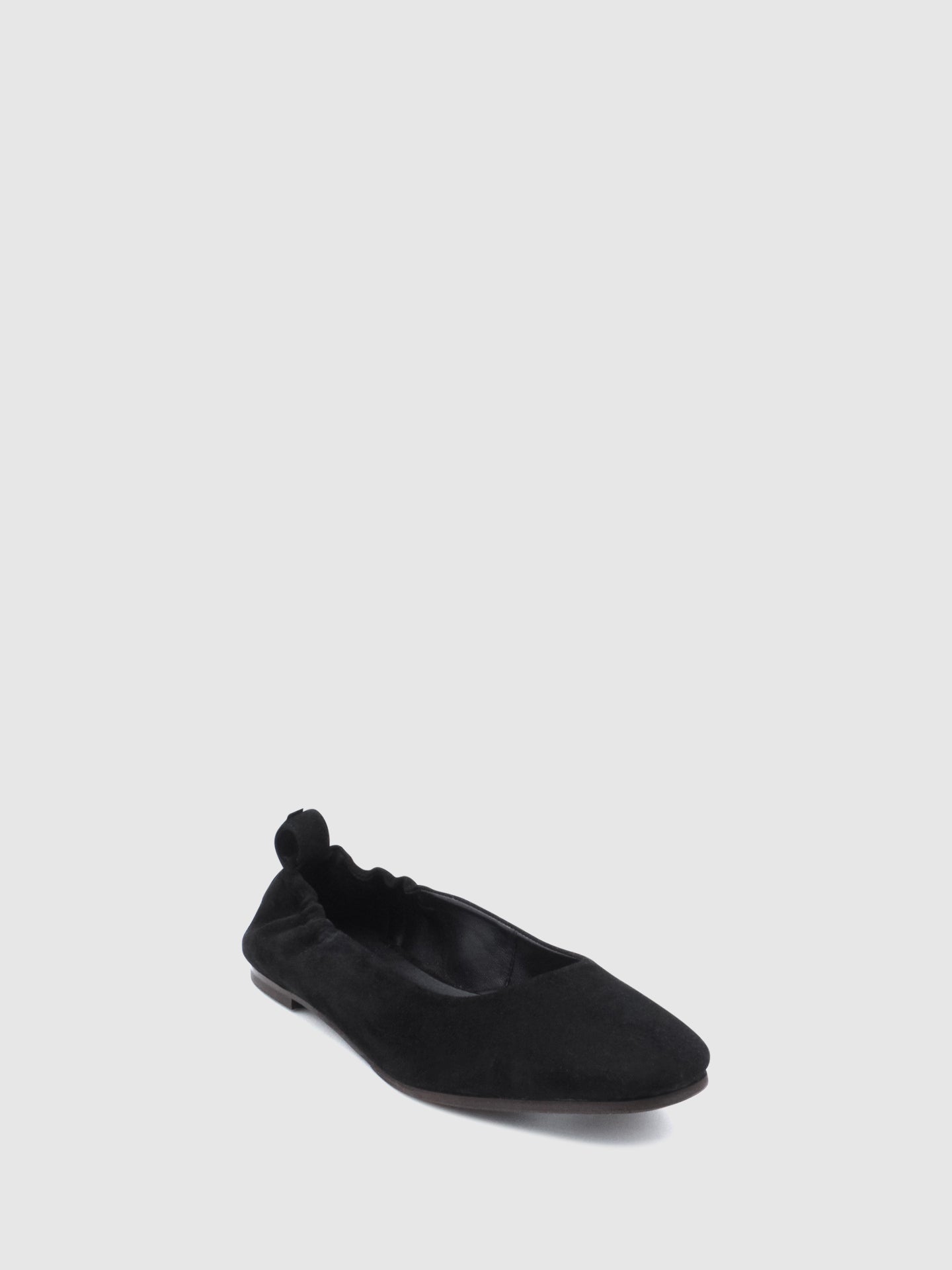 JJ Heitor Black Classic Ballerinas