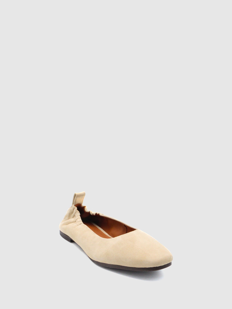 JJ Heitor Beige Classic Ballerinas