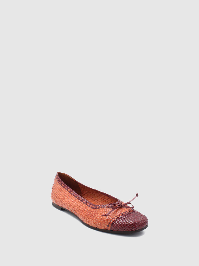 JJ Heitor Orange Classic Loafers