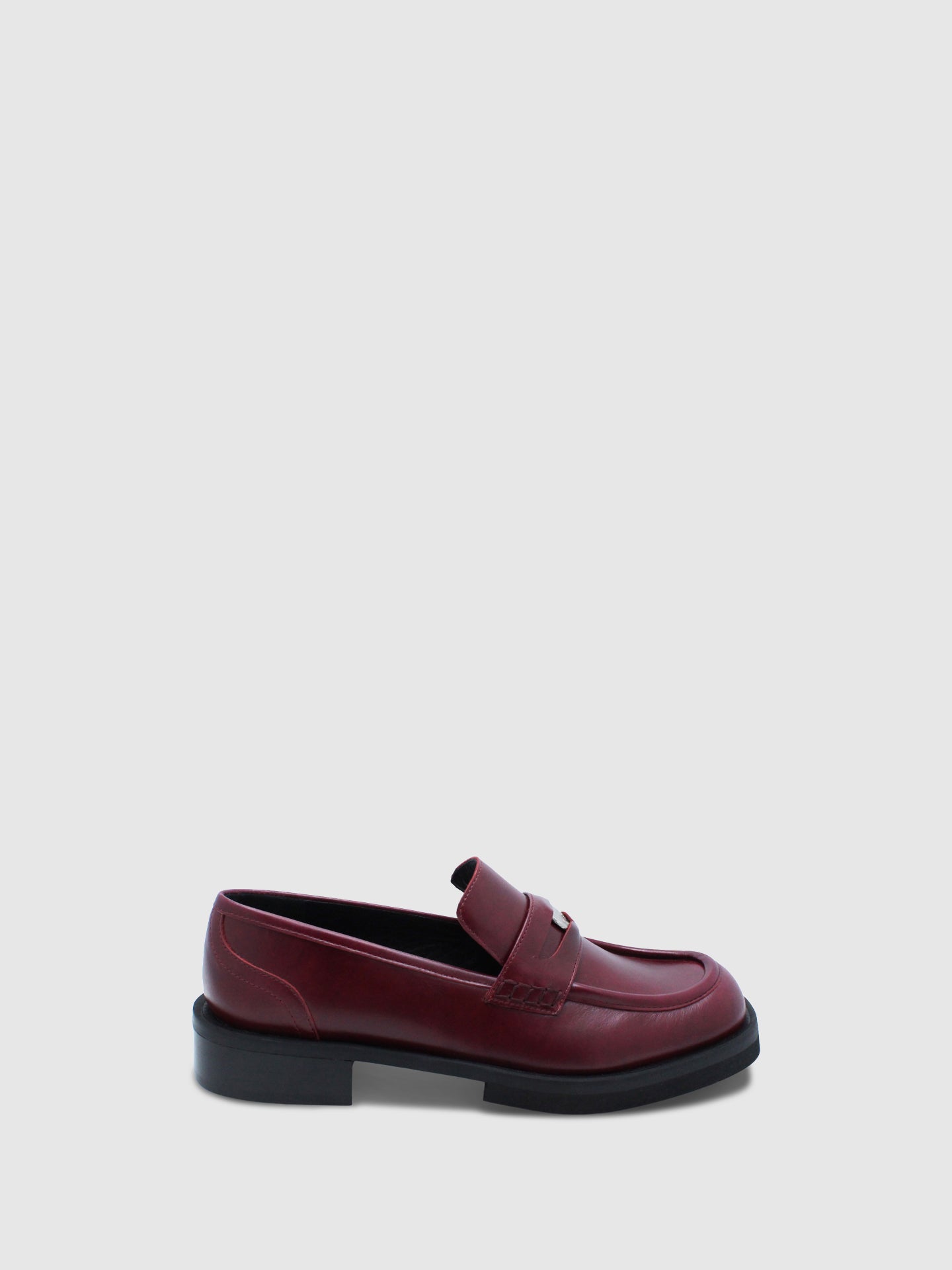 JJ Heitor Loafers Clássicos em Bordeaux