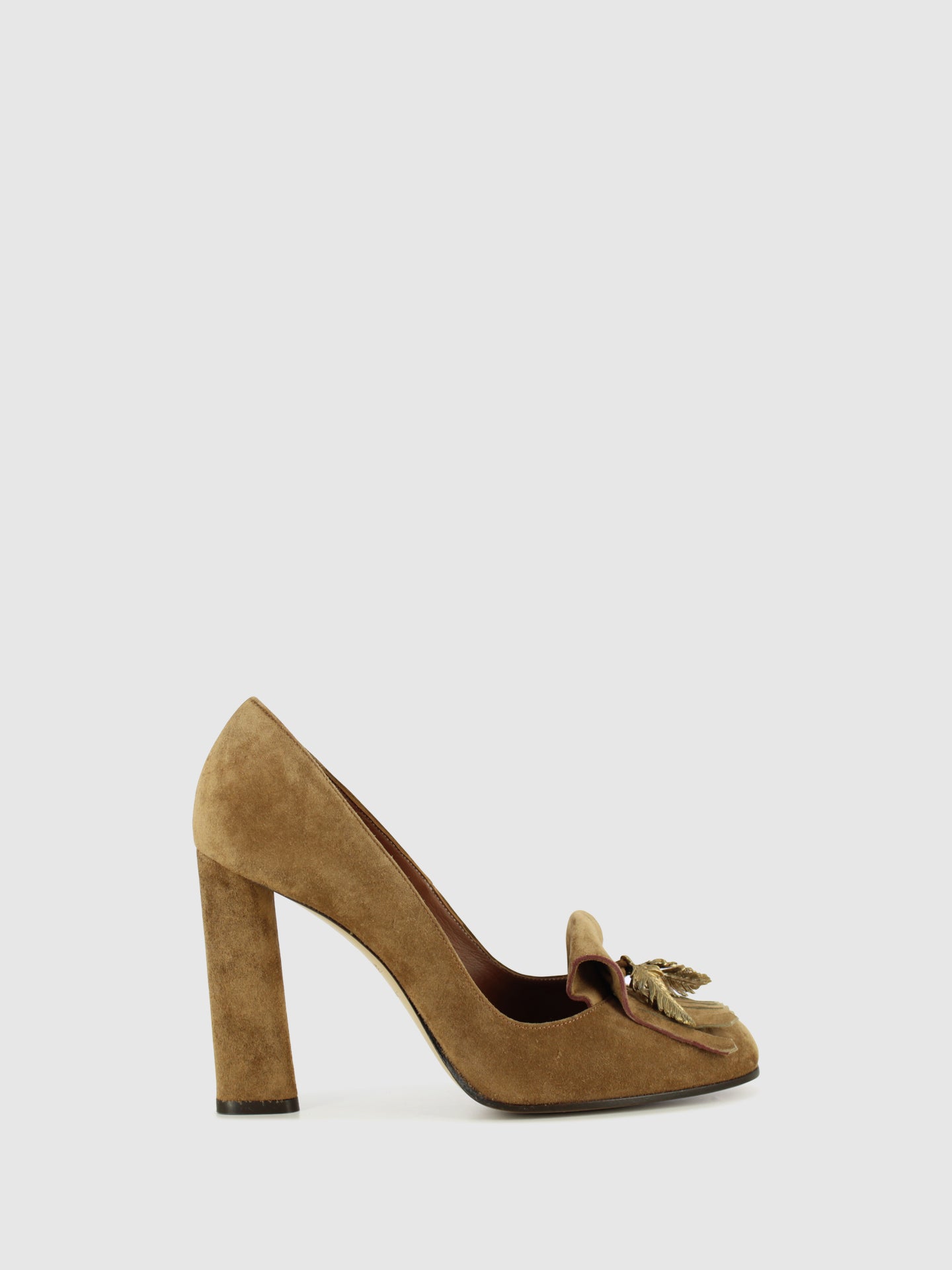 Le Silla Sapatos com Apliques em Camel