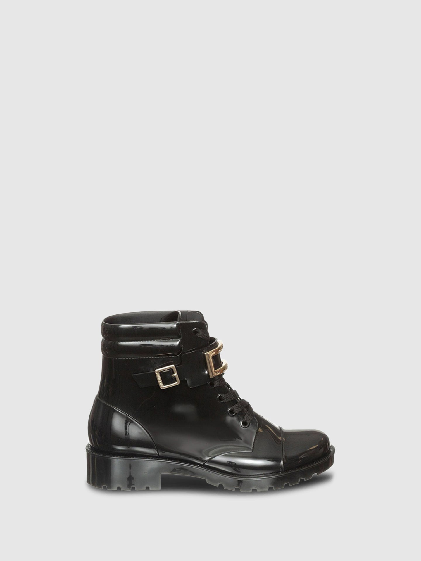 PARODI SHOES Botins com Atacadores 11/5644 Preto/Dourado