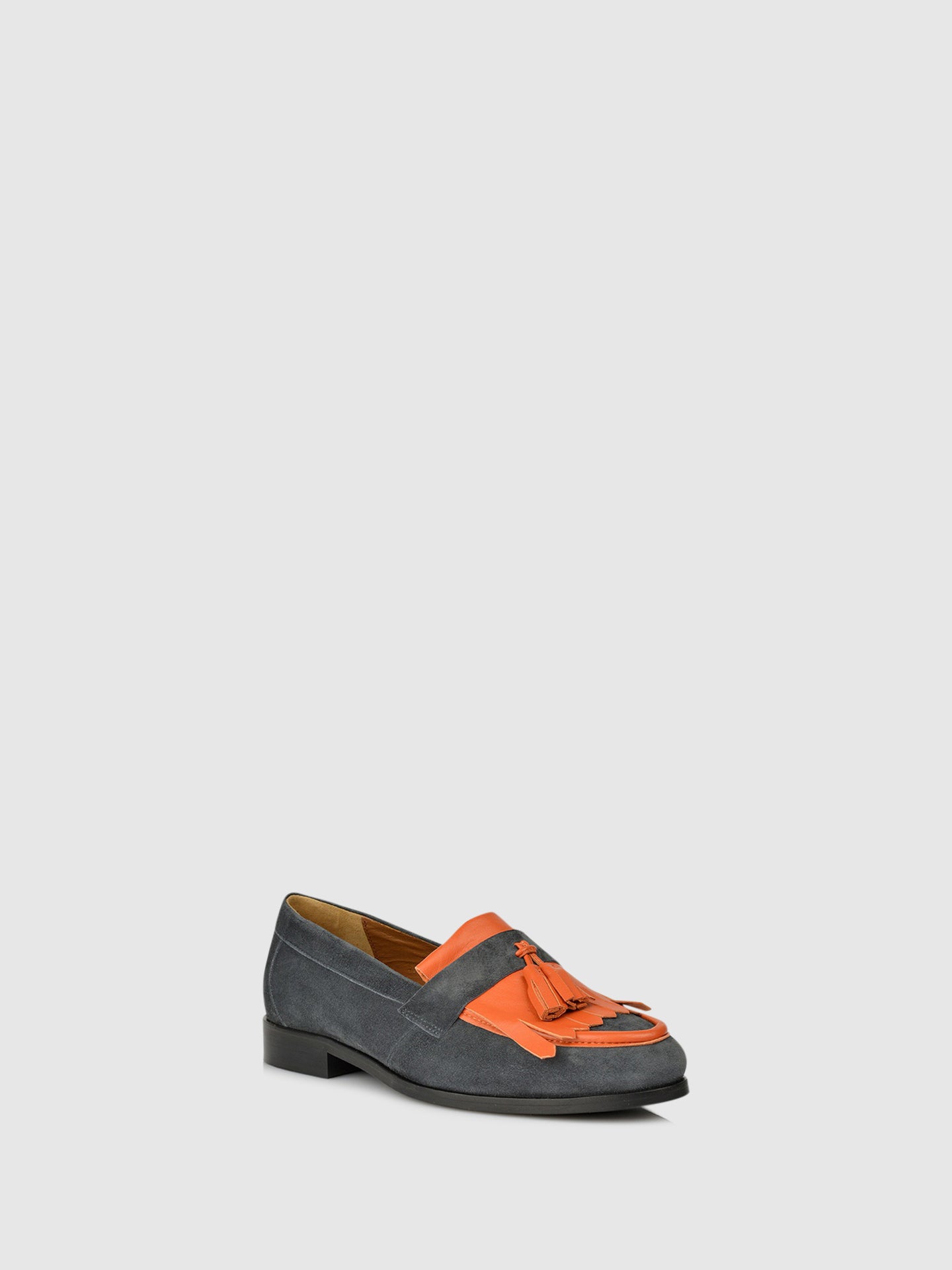 JJ Heitor Loafers Clássicos em Cinzento