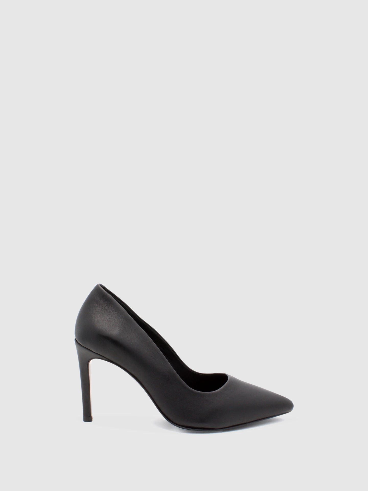 JJ Heitor Black Stiletto Shoes