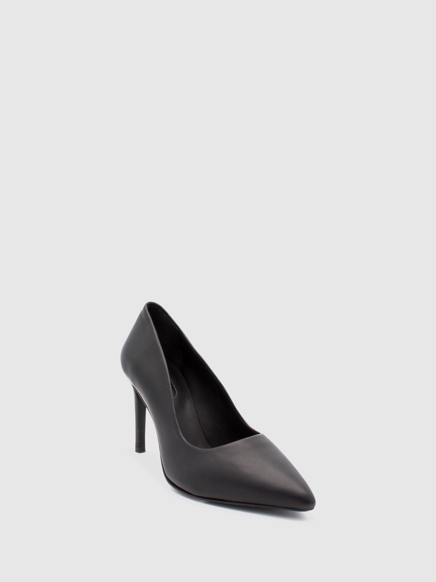 JJ Heitor Black Stiletto Shoes