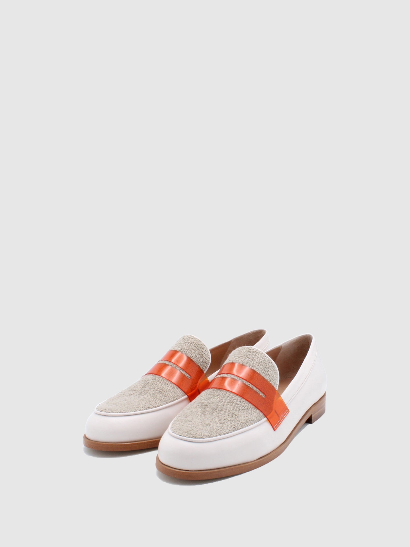 JJ Heitor Classic Loafers Impact Orange