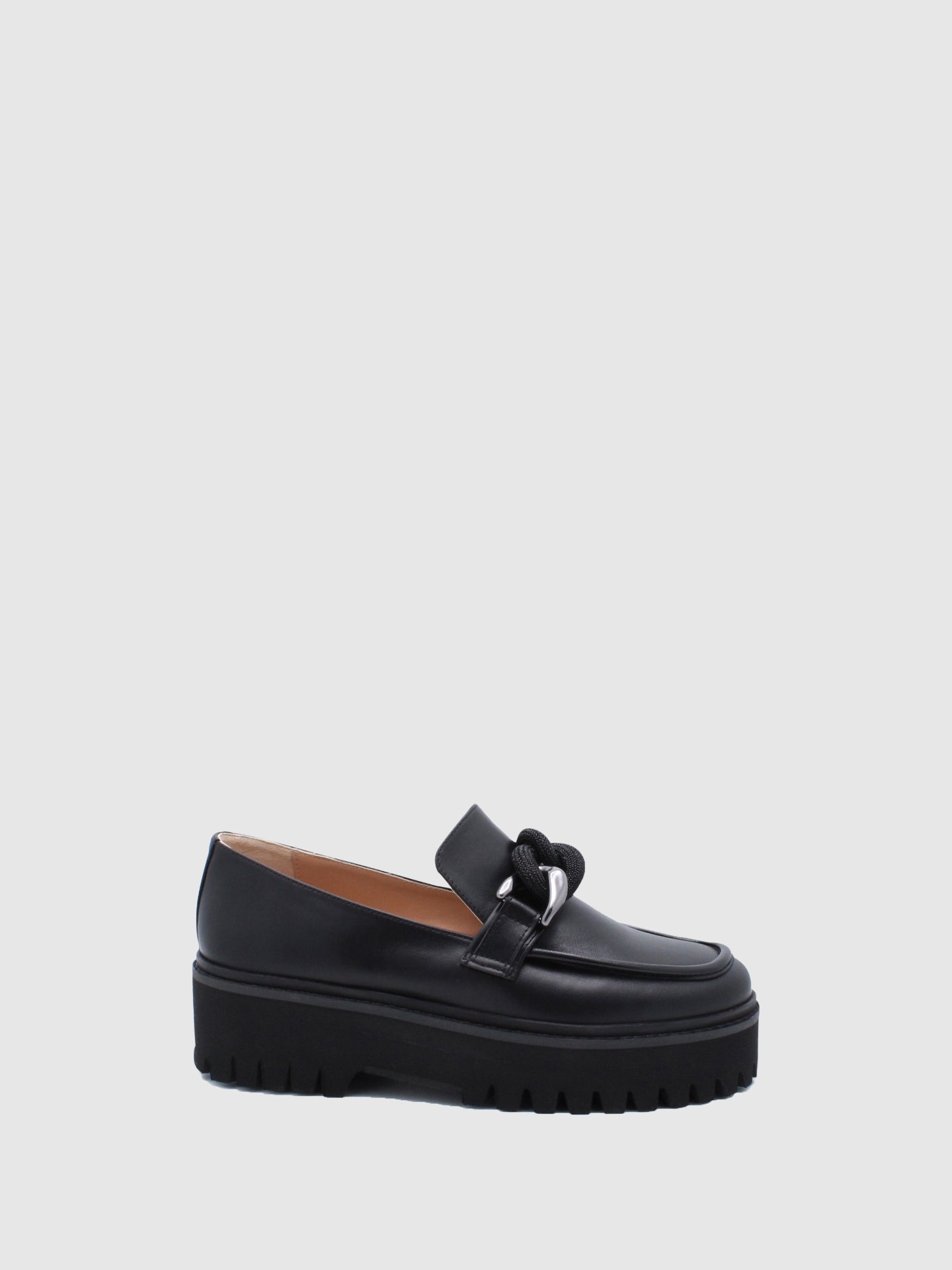 JJ Heitor Loafers com Apliques Hunky Panky Black