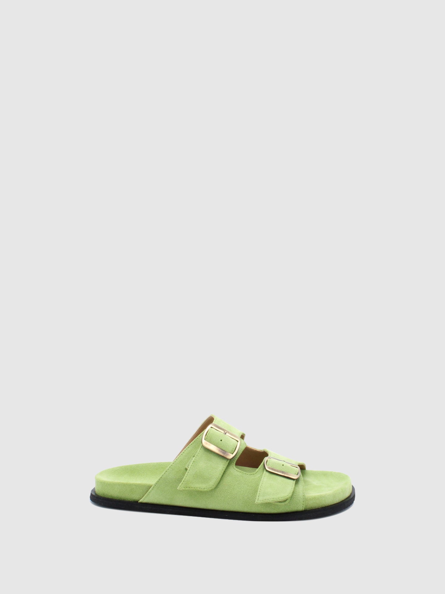 JJ Heitor Mules com Fivela Impact Menthe