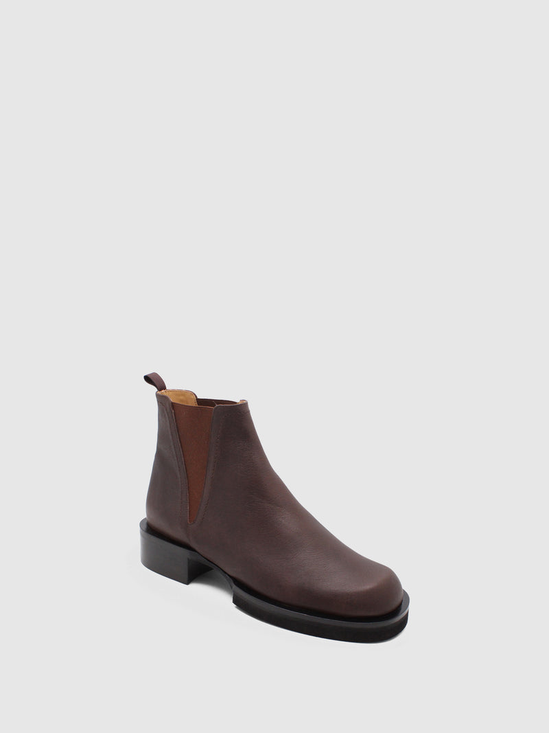 JJ Heitor Botas Chelsea em Castanho