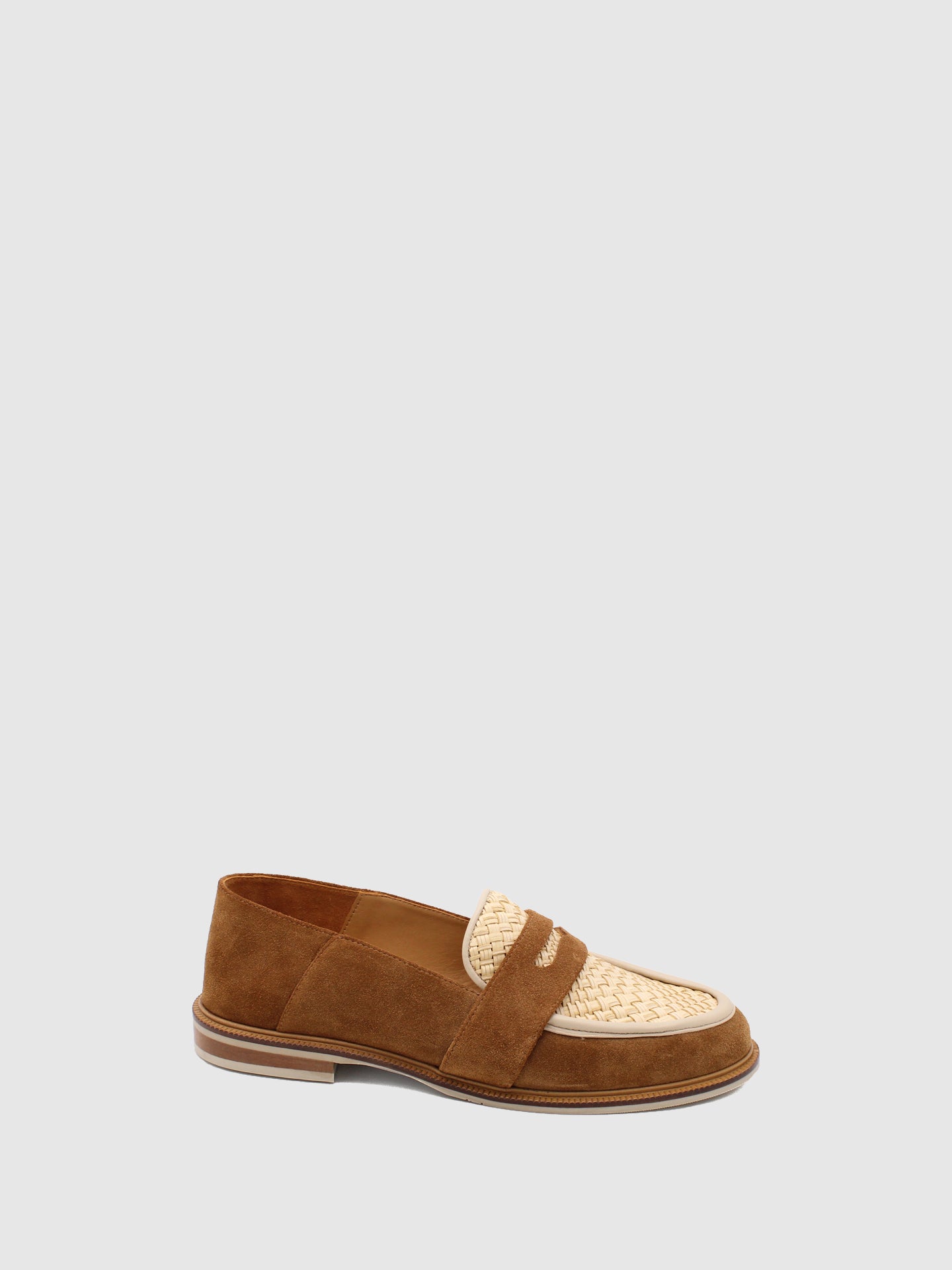 JJ Heitor Camel Loafers Shoes