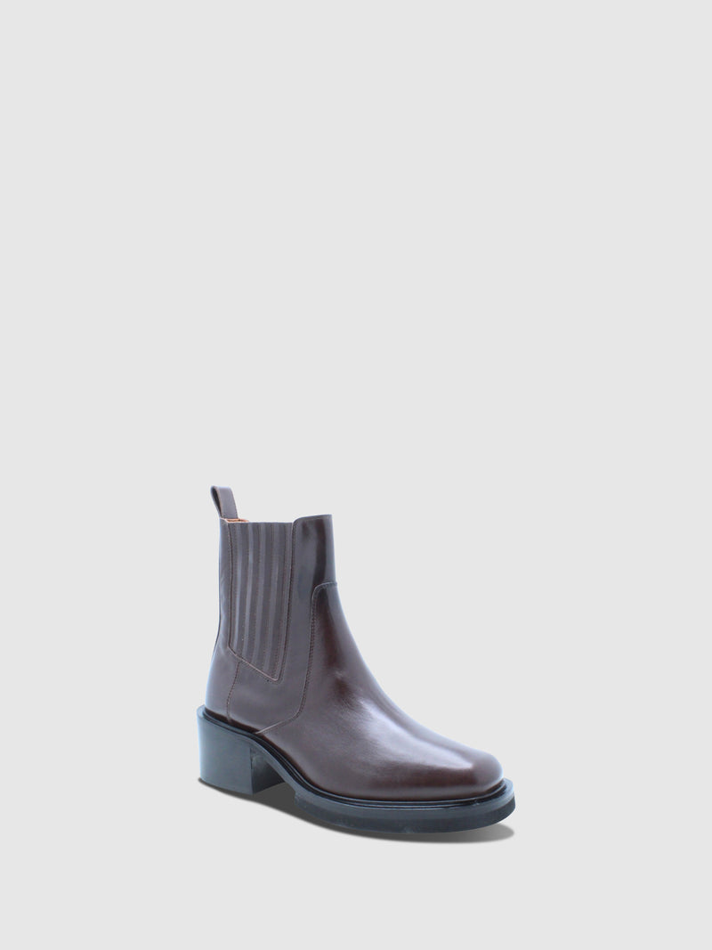 JJ Heitor Botas Chelsea em Castanho