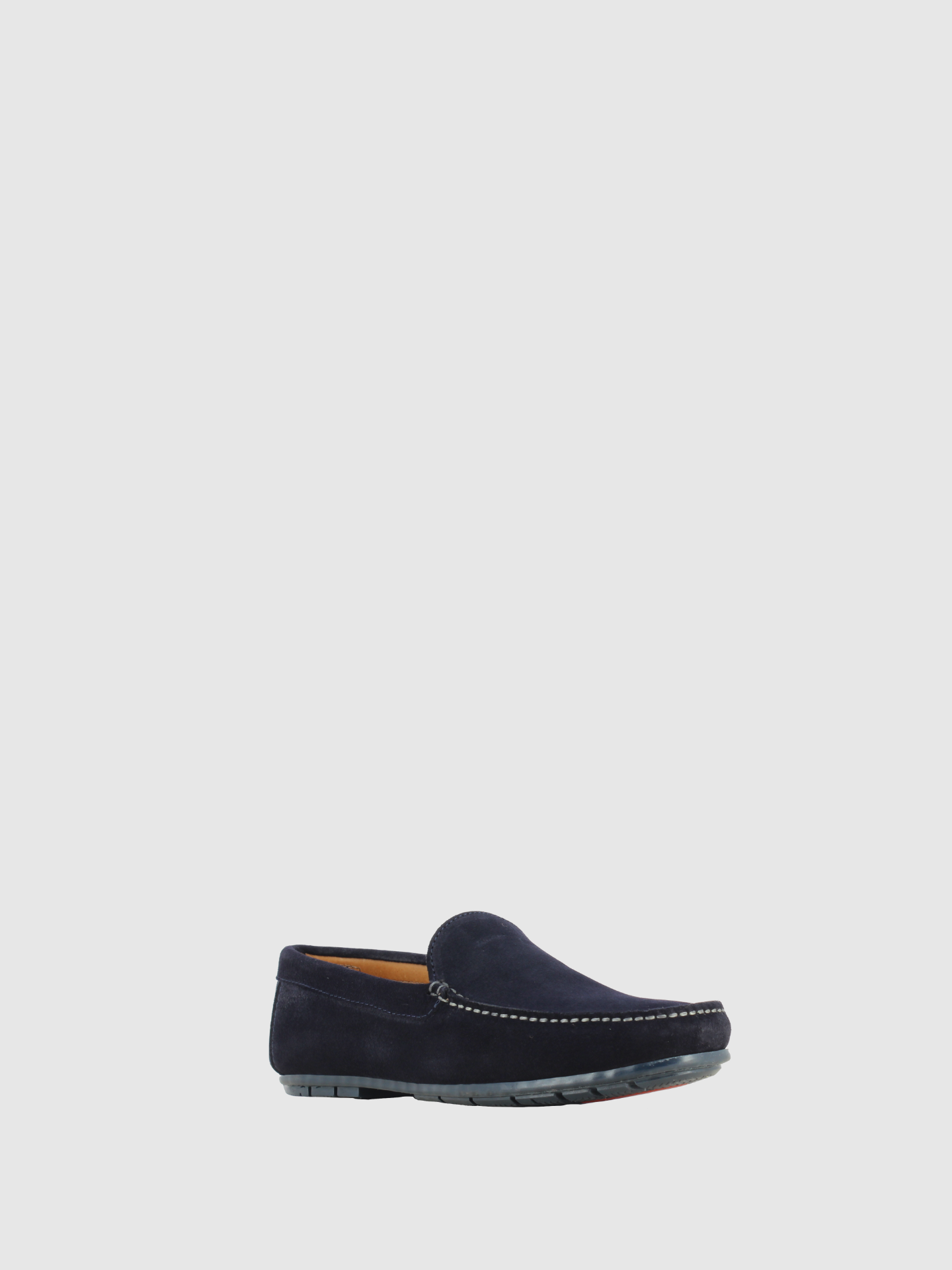 Foreva Sapatos com Ponta Redonda em Azul Marinho