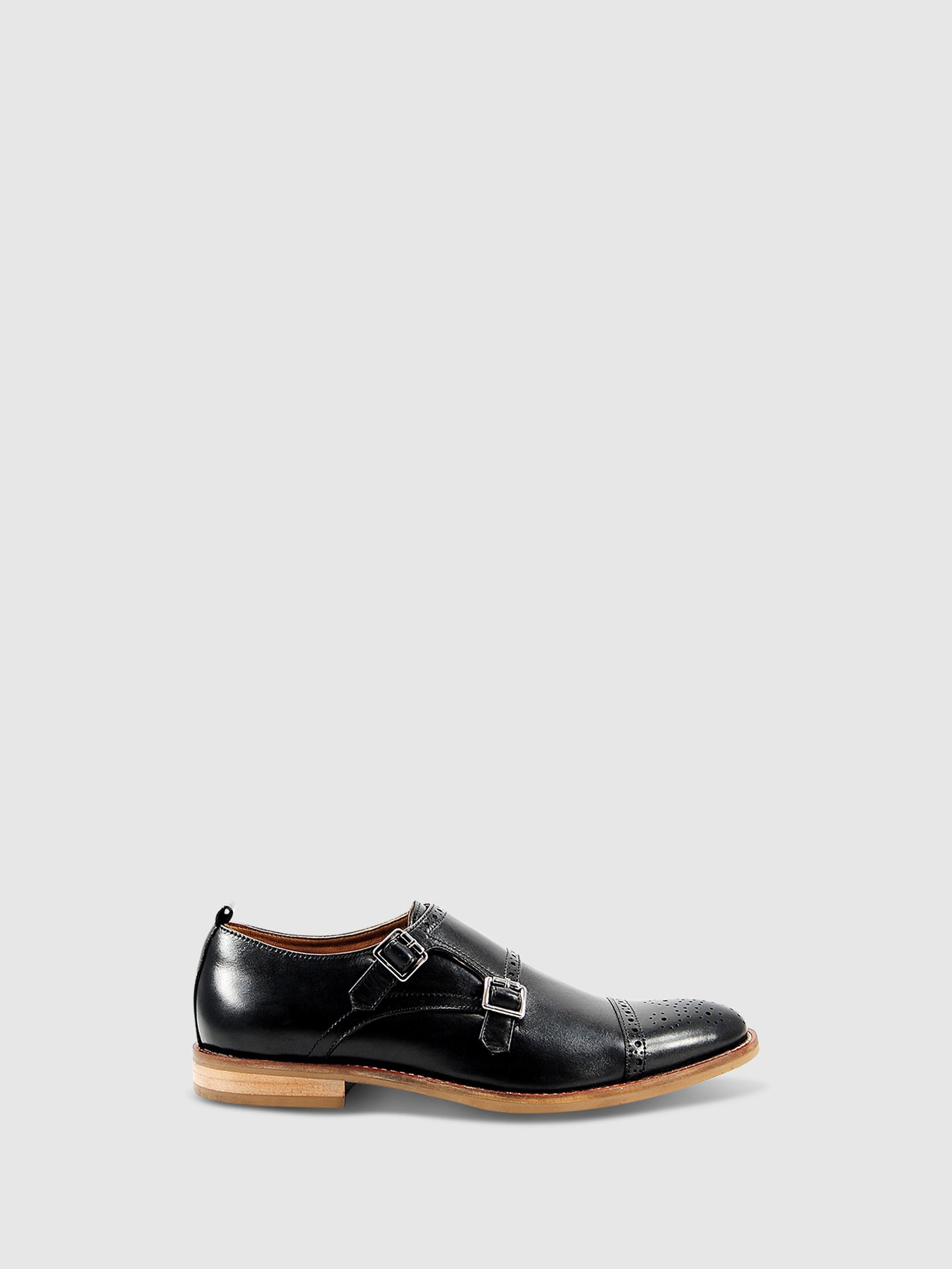 Parodi Milano Sapatos com Fivelas 59/BARTOLO Preto