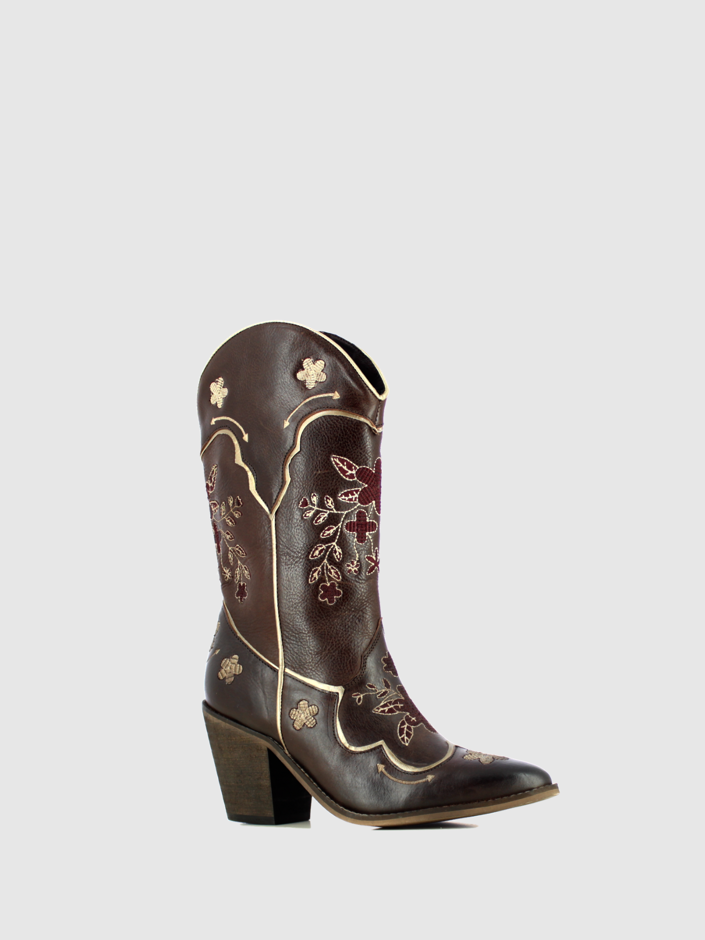 Foreva Botas Texanas em Castanho