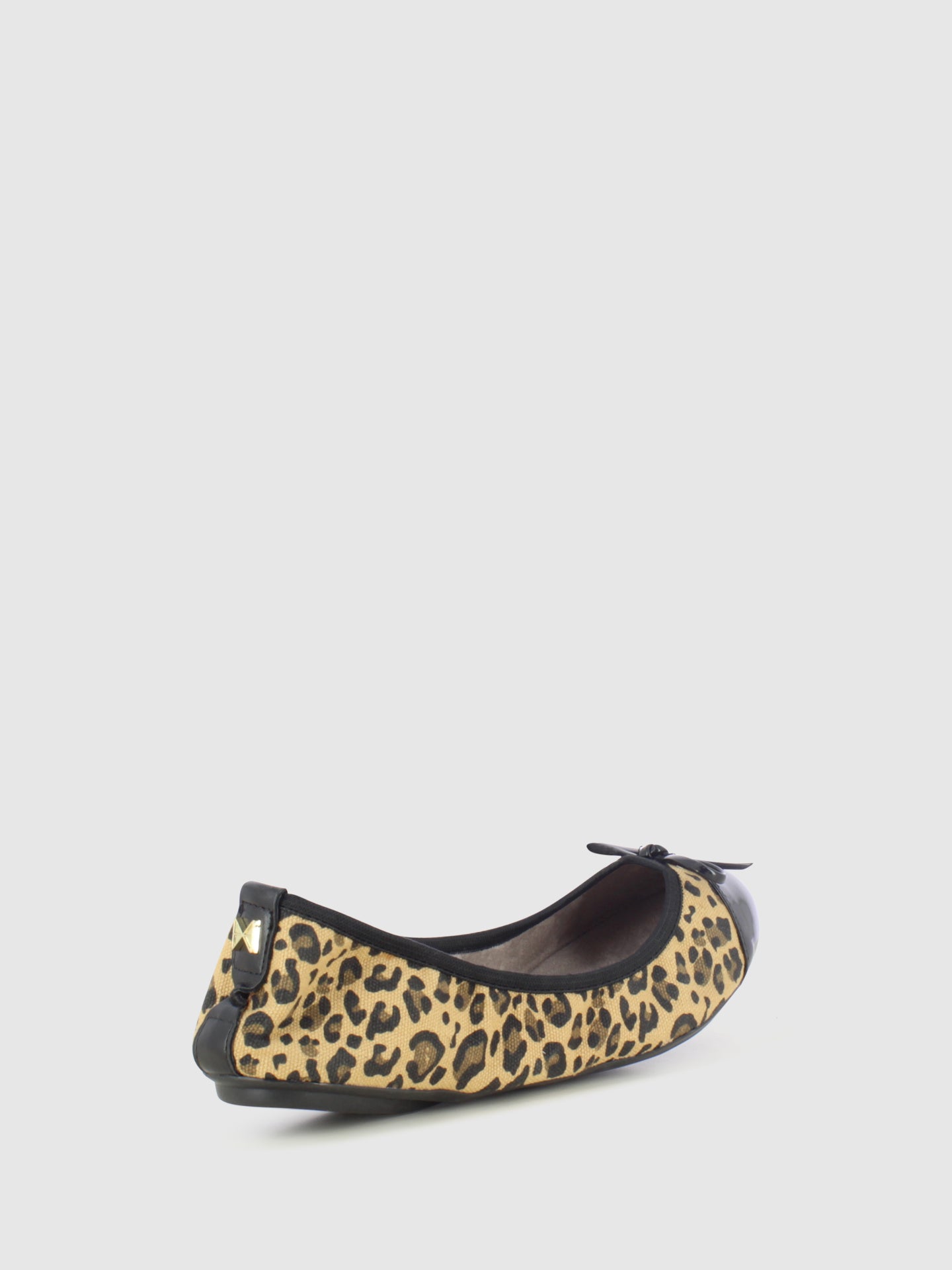 Butterfly Twists Leopard Round Toe Ballerinas