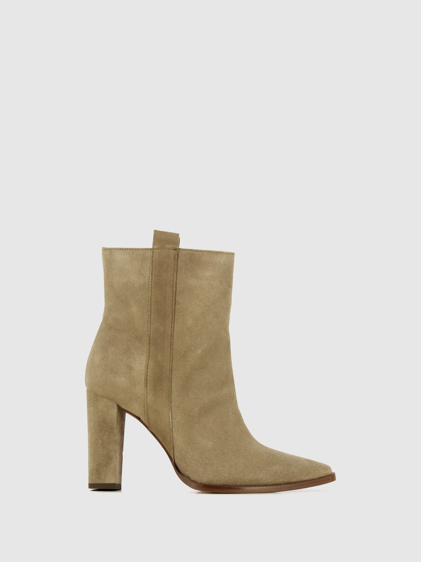 Foreva Botins com Fecho em Taupe