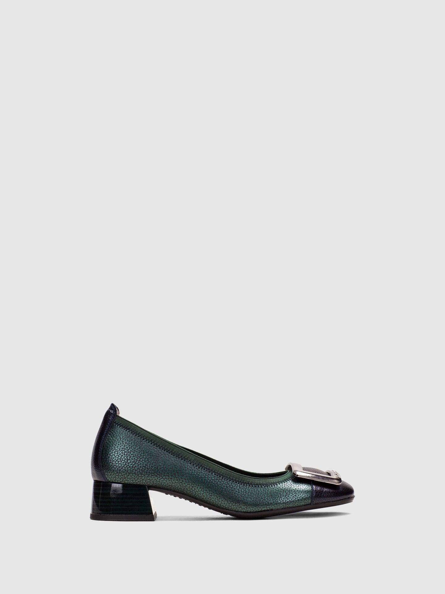 Hispanitas Sapatos com Apliques em Verde