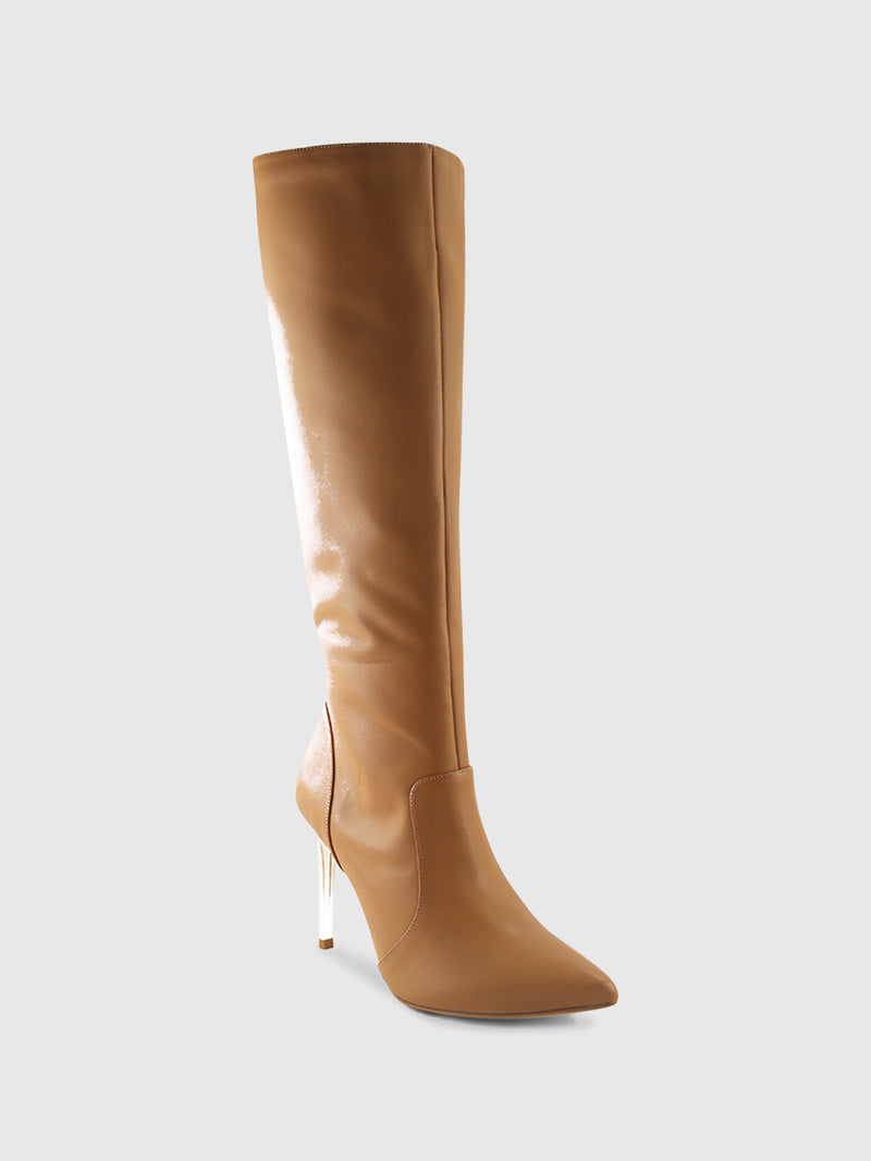 Parodi Passion Botas Cano-Alto 73/8144 Nude
