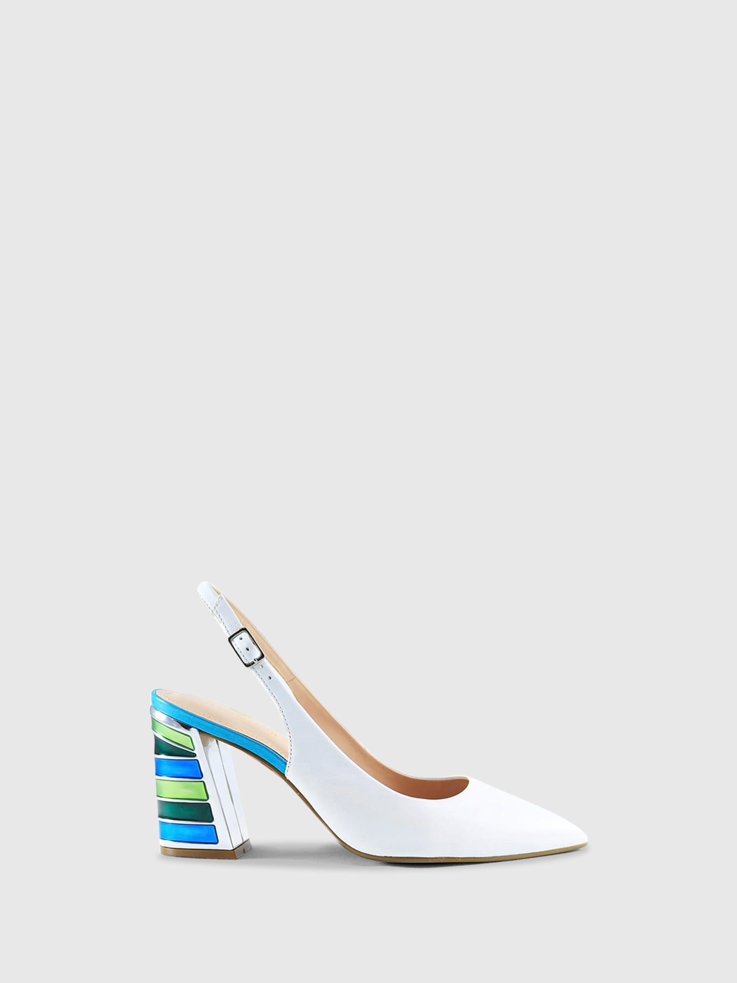 PARODI SHOES Sapatos Pontiagudos 77/4883BIANCO White