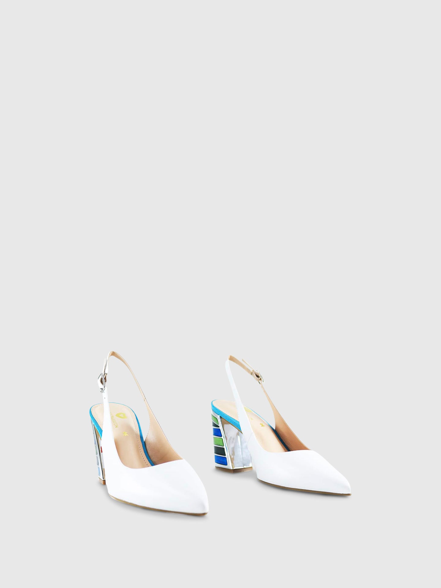 PARODI SHOES Sapatos Pontiagudos 77/4883BIANCO White