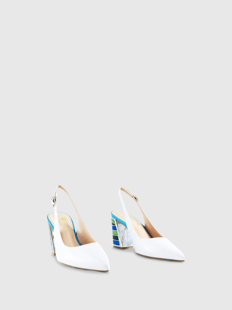 PARODI SHOES Sapatos Pontiagudos 77/4883BIANCO White