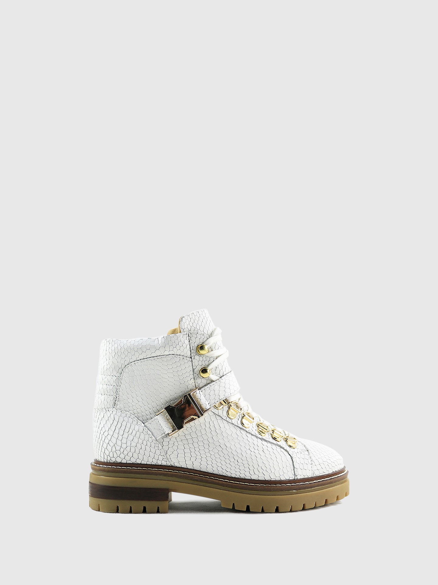 PARODI SHOES Botins com Atacadores 95/PISTOIA Branco