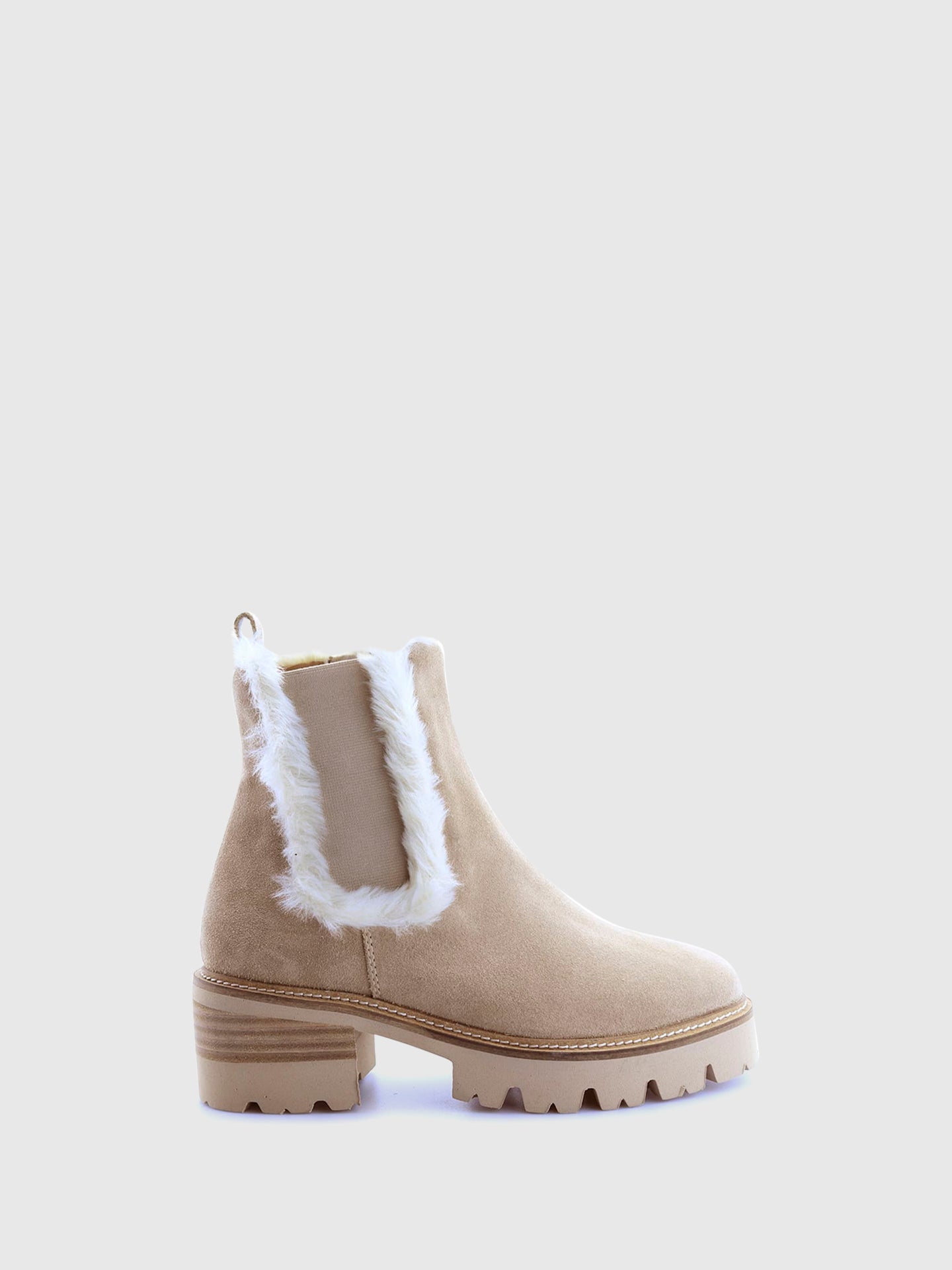 Parodi Sunshine Botins com Fecho 95/VERONA Bege