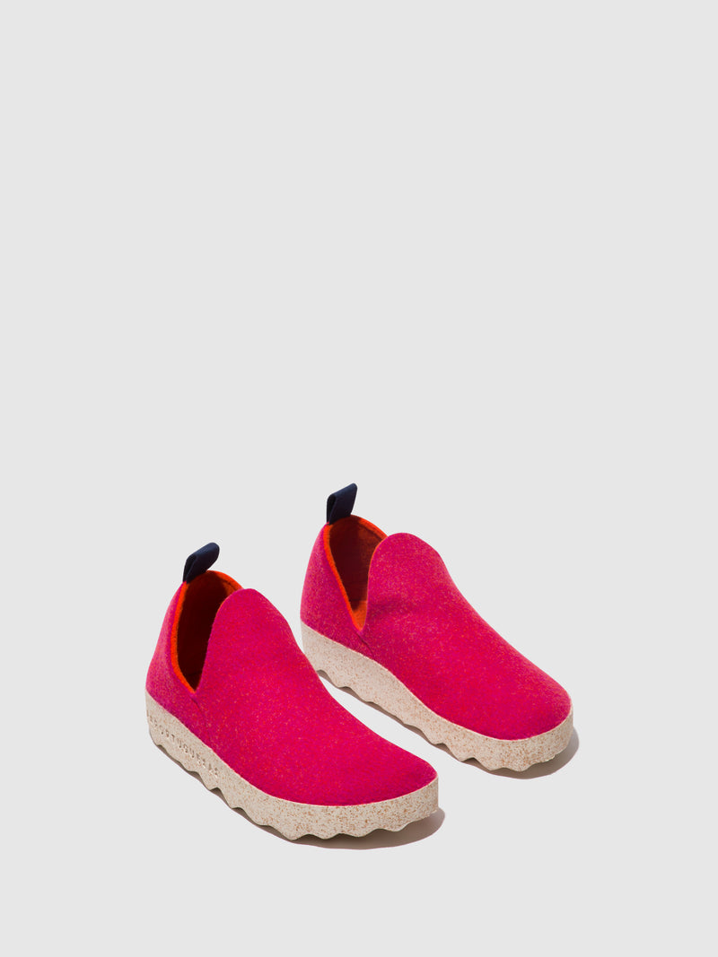 ASPORTUGUESAS Pink Round Toe Shoes