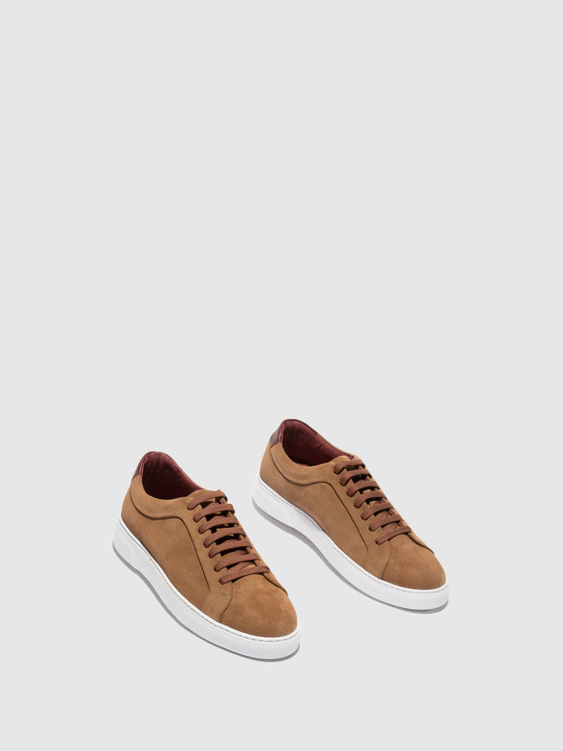 Boldano Sapatos com Atacadores em Camel