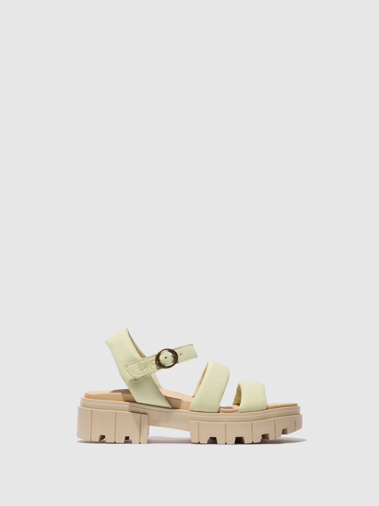 Fly London Sling-Back Sandals JELA864FLY PALE YELLOW