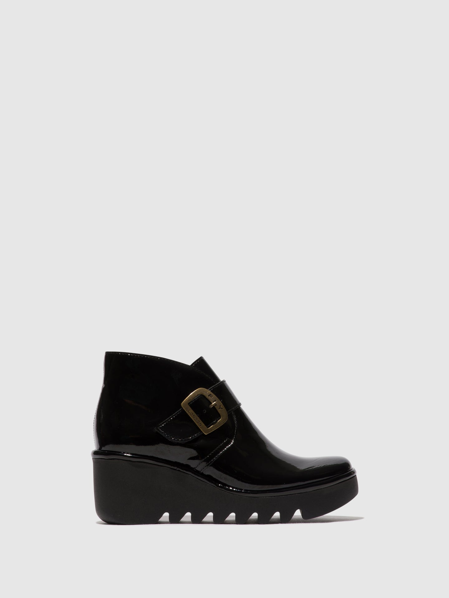 Fly London Botins com Fivela BIRT397FLY ATLANTIS BLACK