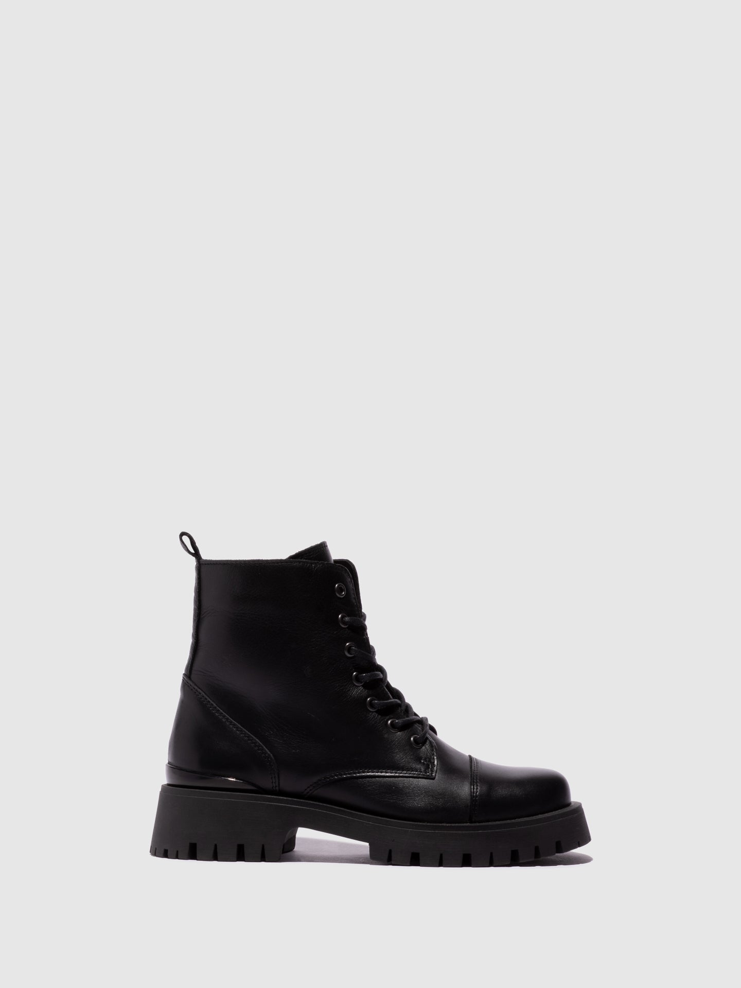 Foreva Botins com Atacadores em Preto