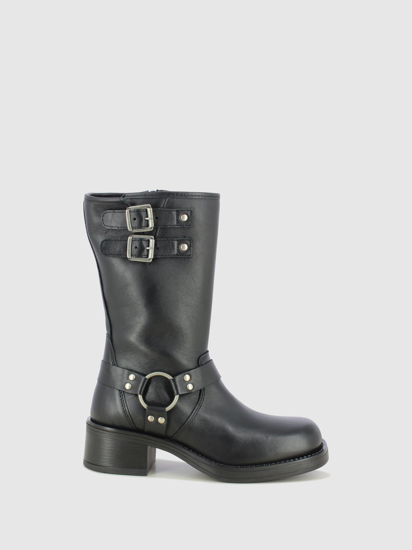 Foreva Botas Biker em Preto