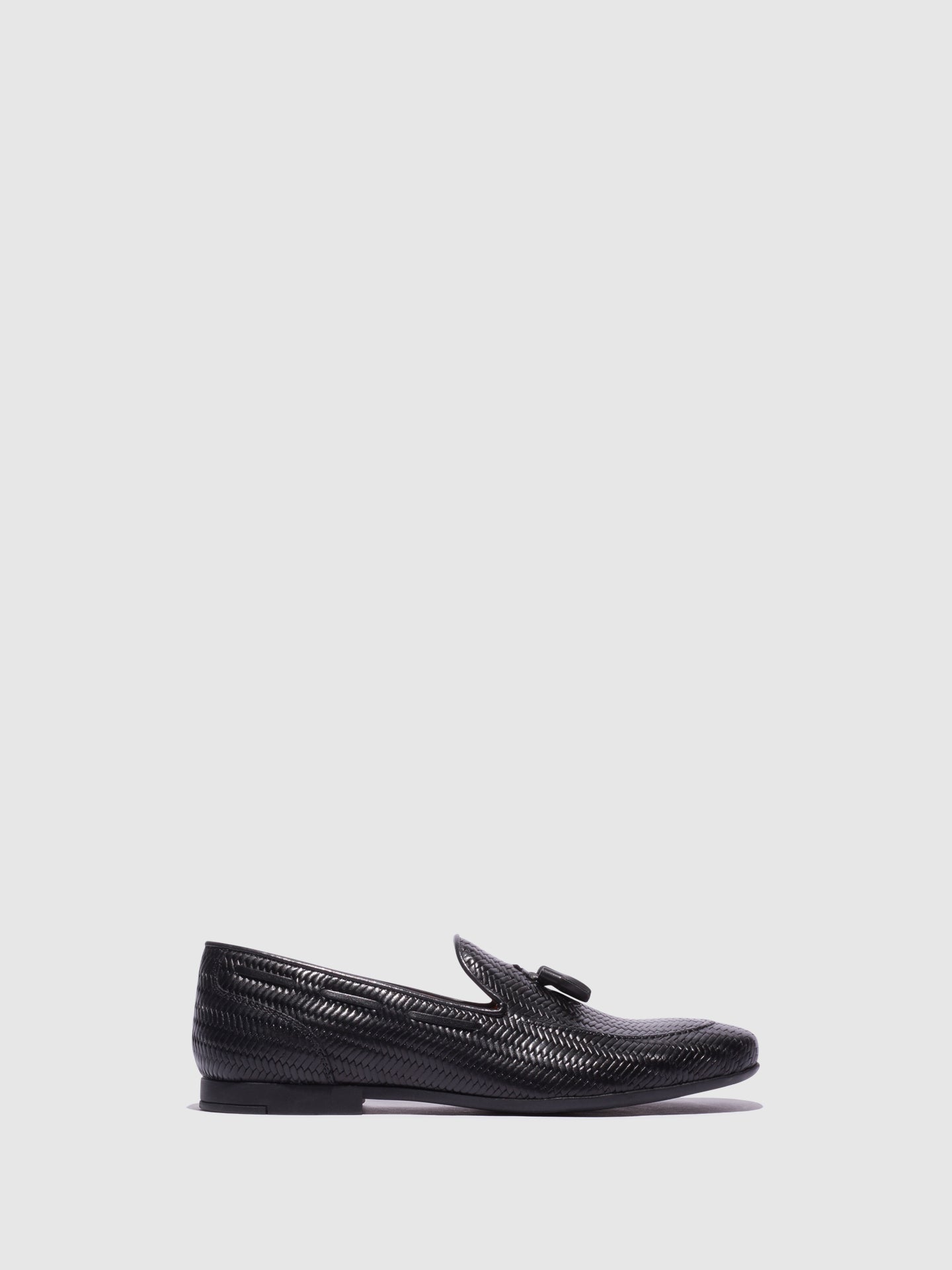 Foreva Black Tassel Loafers