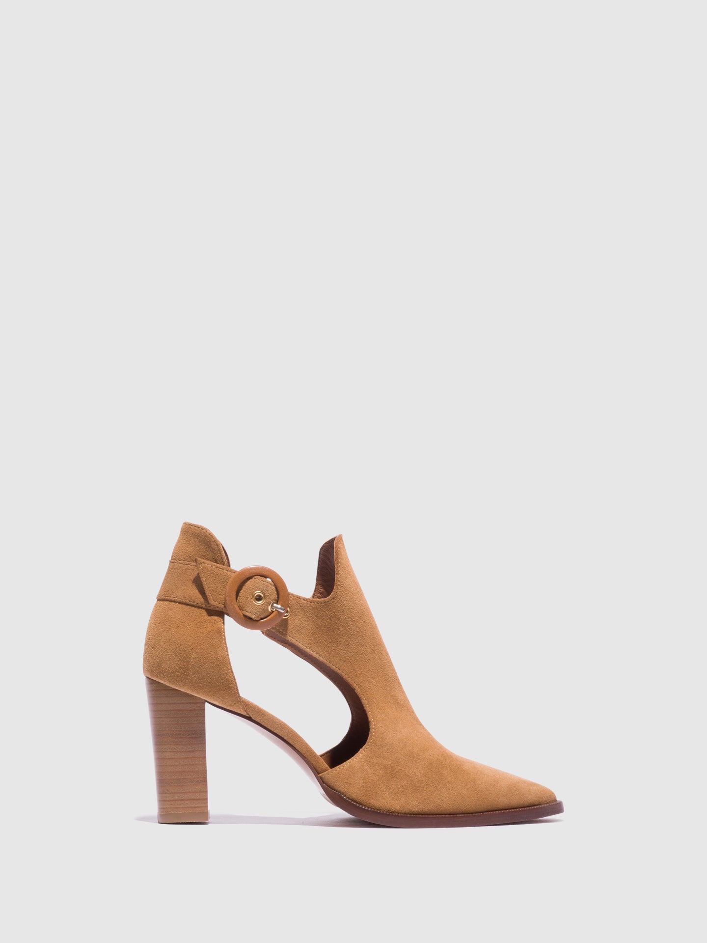 Foreva Sandálias com Fivela em Camel
