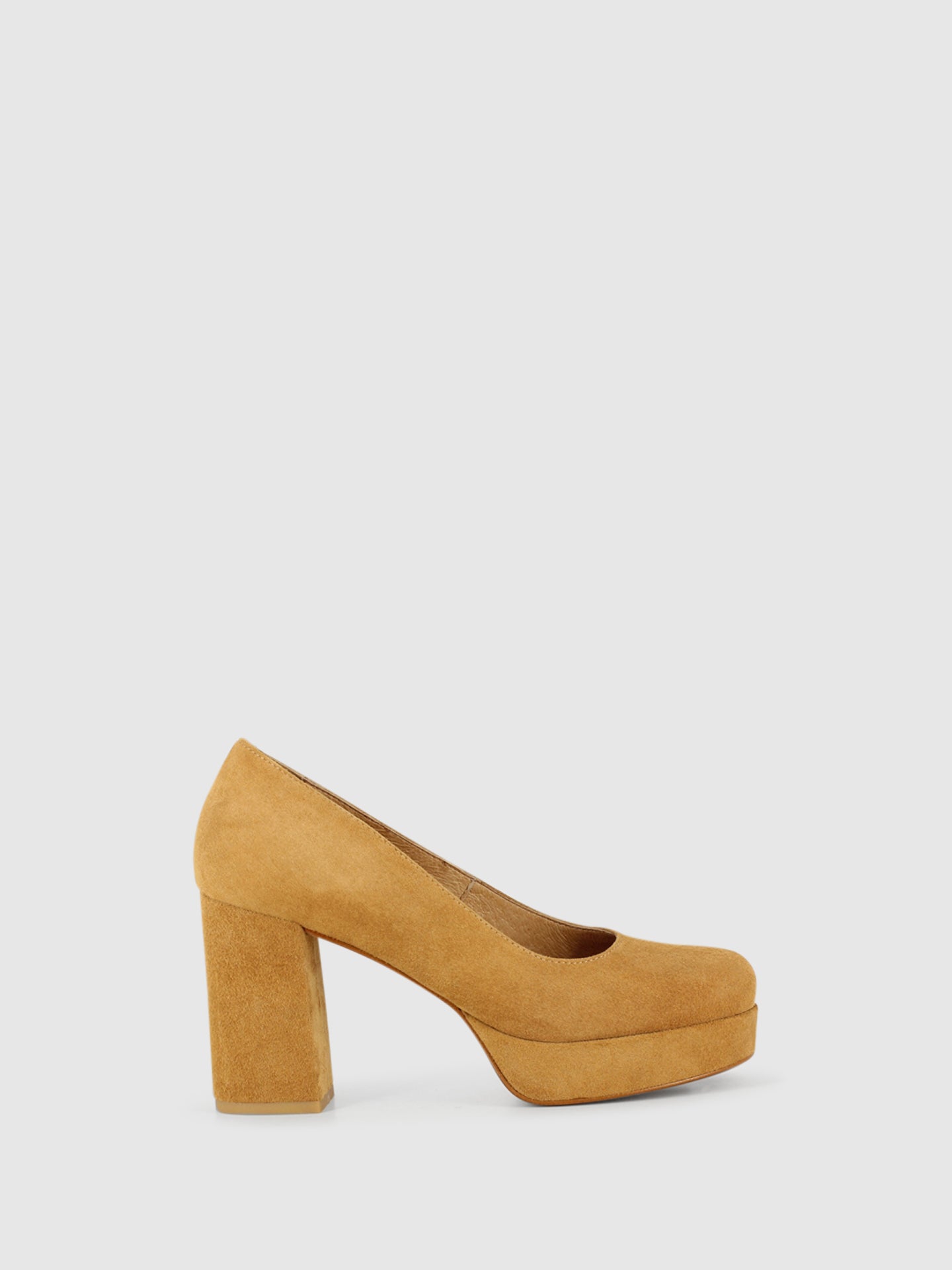 Foreva Sapatos de Plataforma em Camel