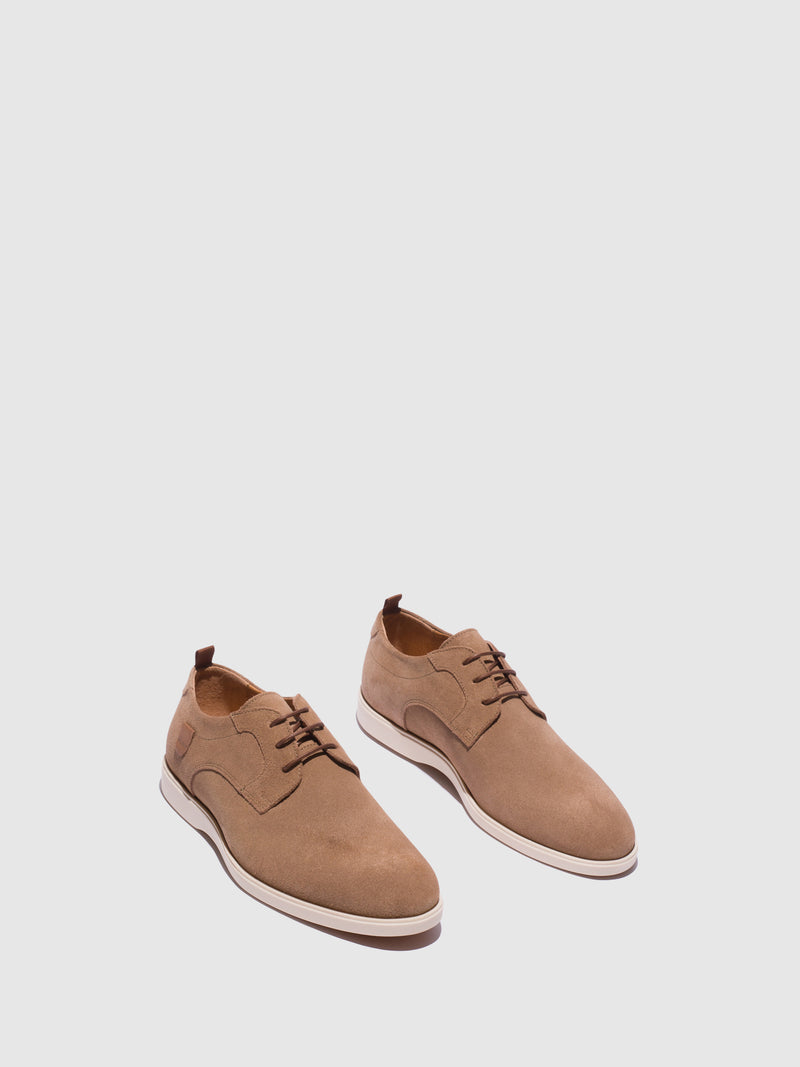 Foreva Taupe Lace-up Shoes