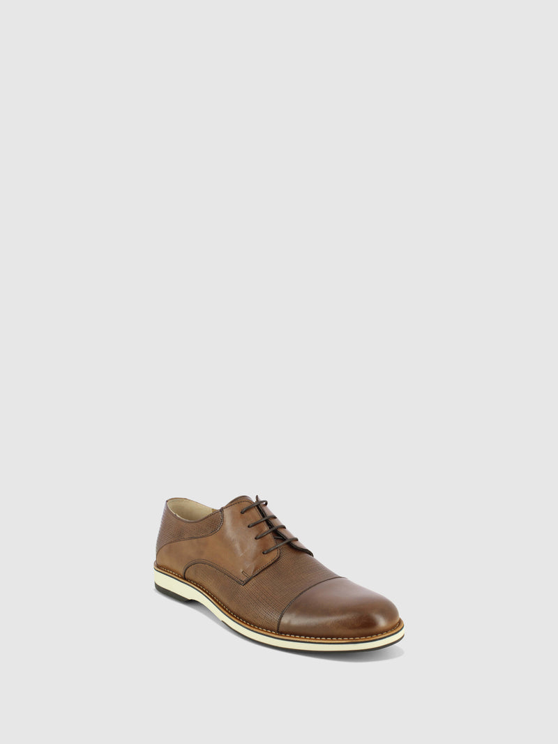 Foreva Sapatos com Atacadores em Castanho