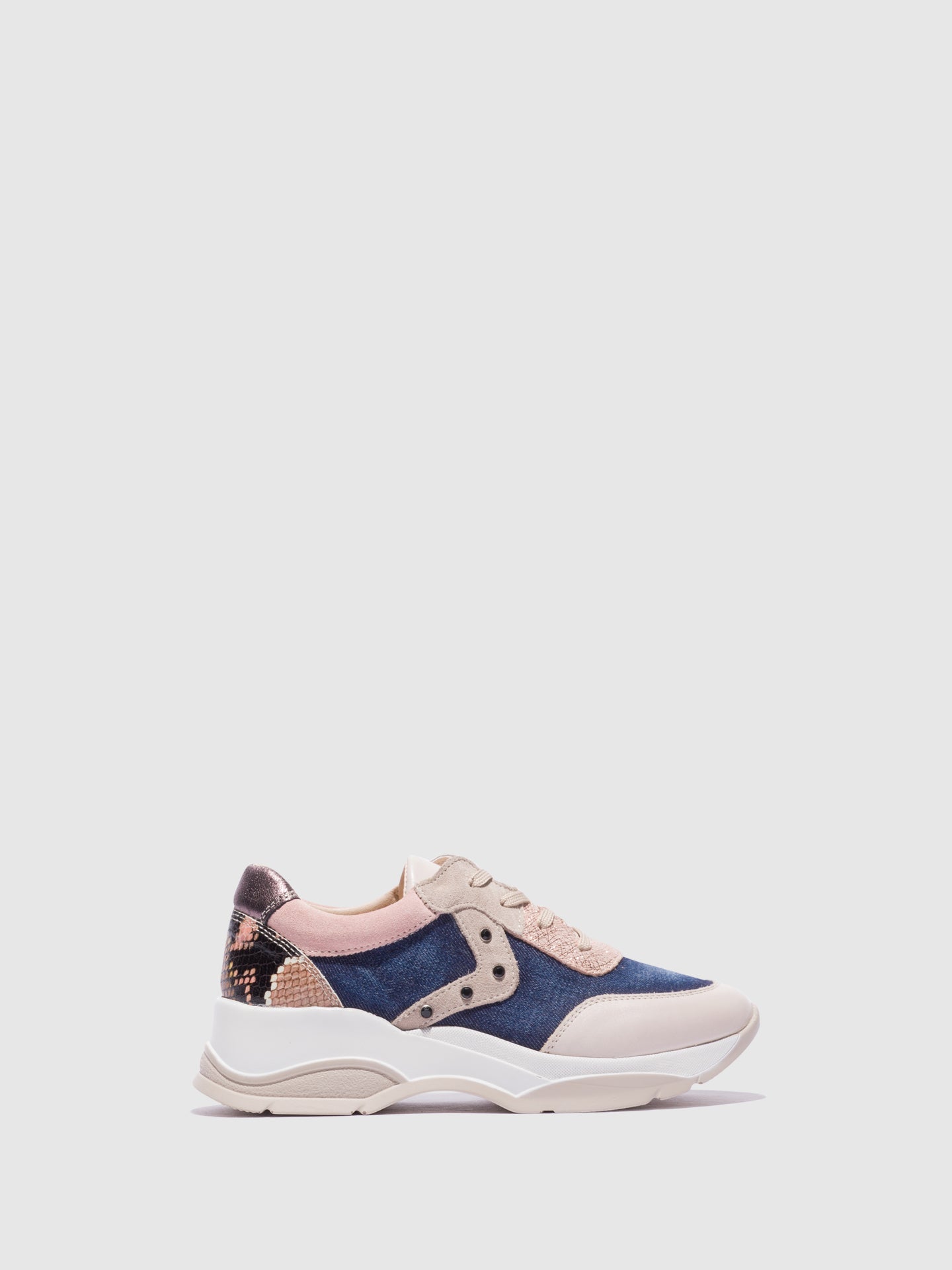 Foreva Multicolor Lace-up Trainers