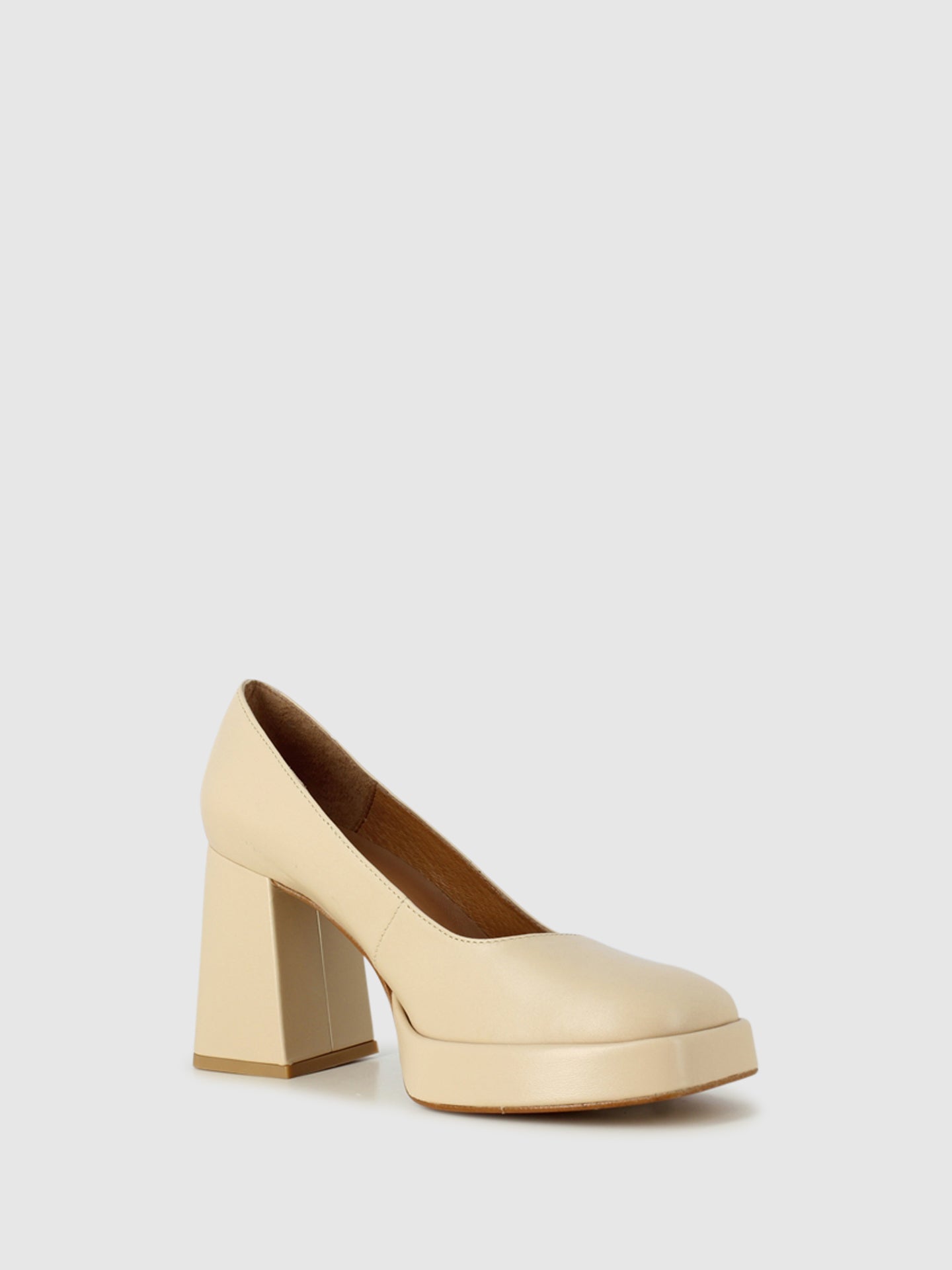 Foreva Sapatos de Plataforma em Bege