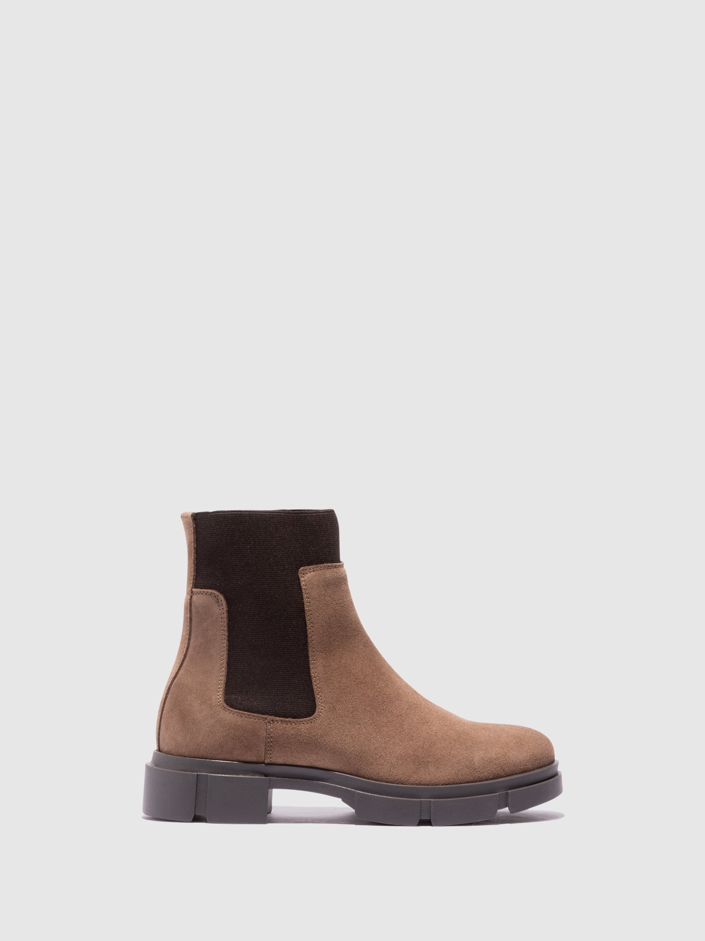 Fungi Botins Chelsea em Taupe