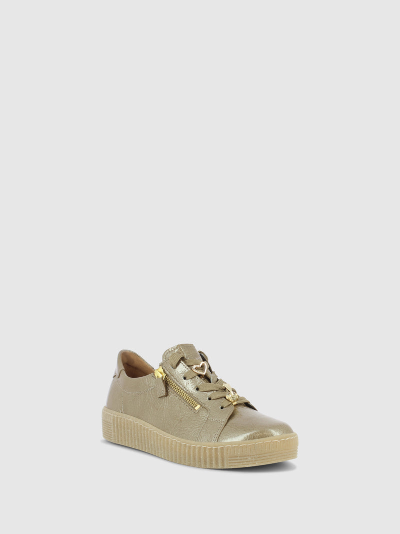 Gabor Sapatos com Atacadores em Taupe