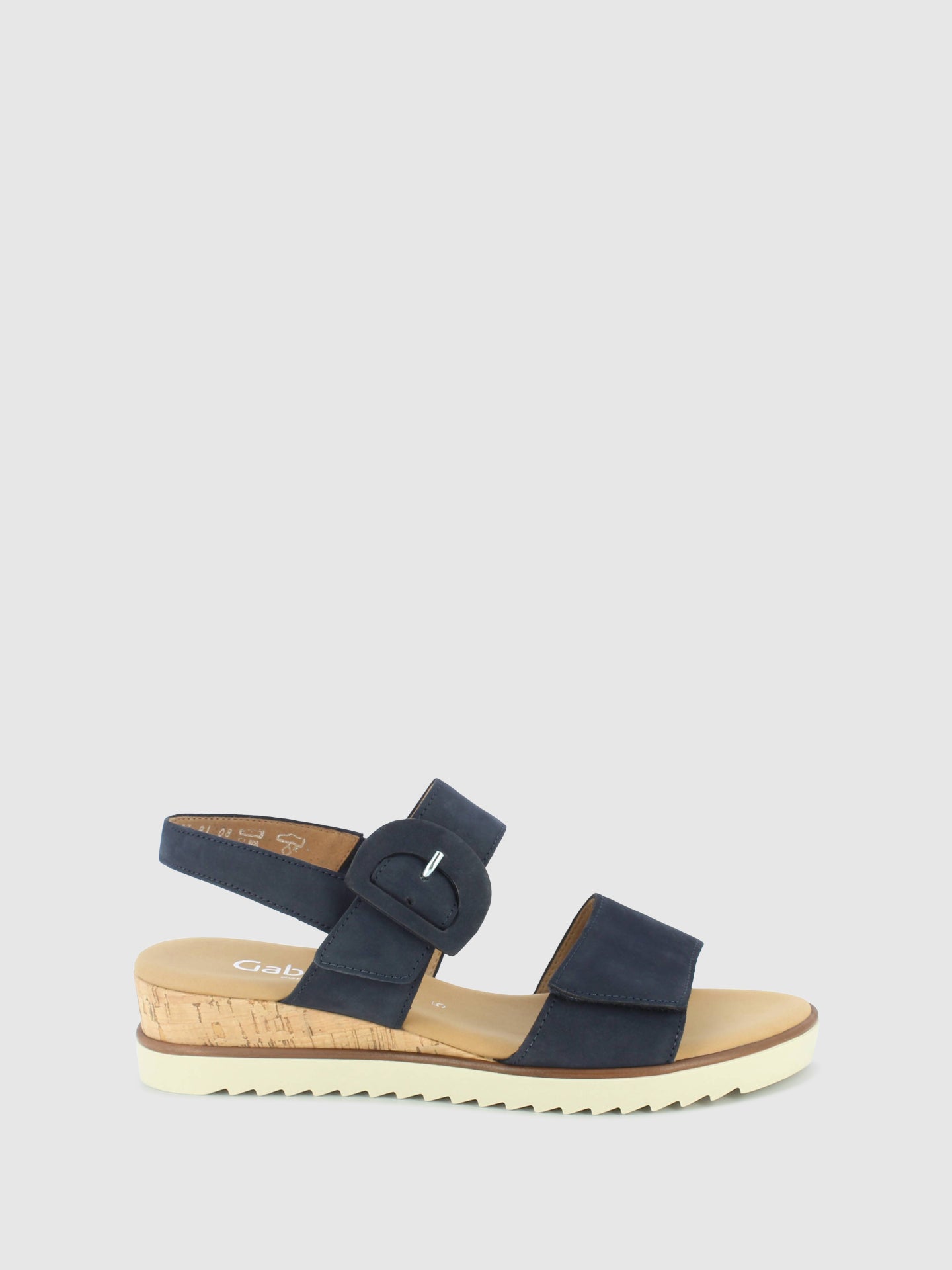 Gabor Sandálias com Velcro em Azul Marinho