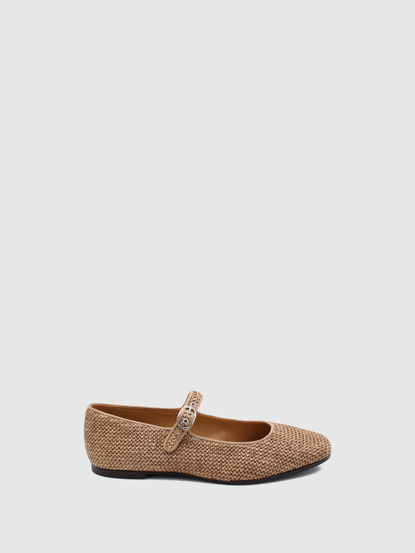 JJ Heitor Camel Round Toe Ballerinas - JJ Heitor