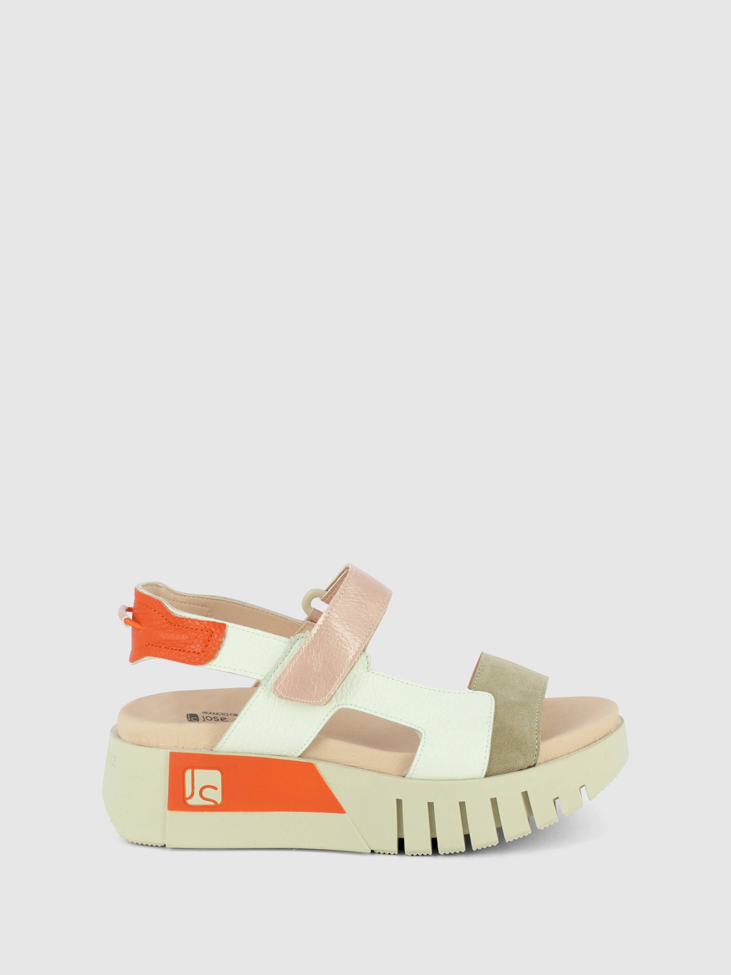 Jose Saenz Sandálias com Velcro em Branco
