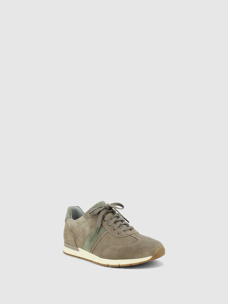 Pius Gabor Sapatos com Atacadores em Taupe