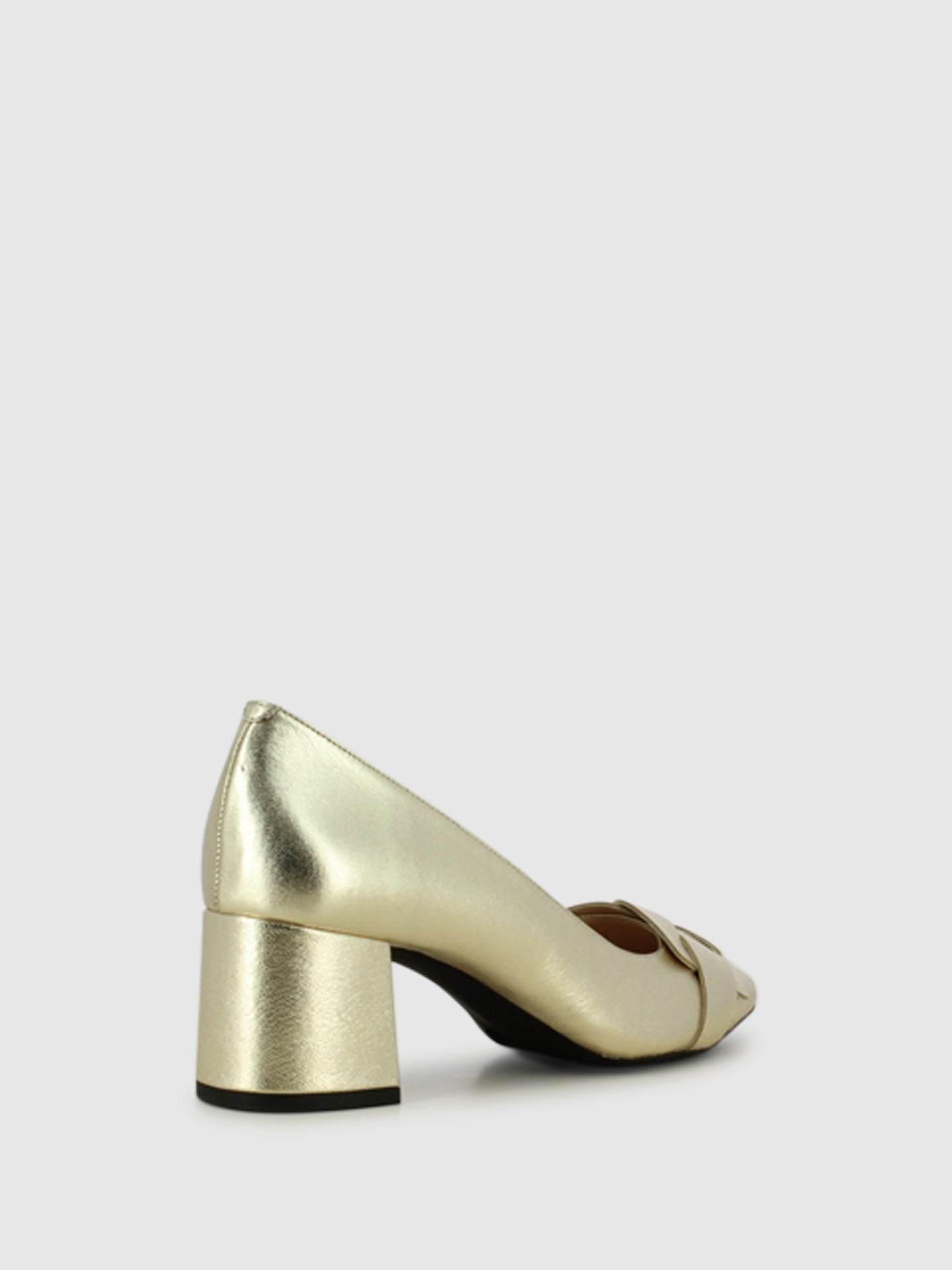 Sofia Costa Sapatos Pontiagudos em Dourado